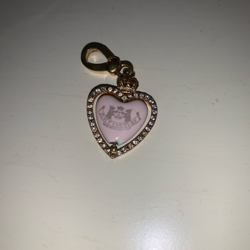 Juicy Couture heart charm for bracelet